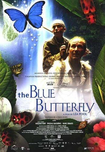 Poster de la película La Mariposa Azul, de Galafilm Productions, Global Arts Productions y Palpable Productions